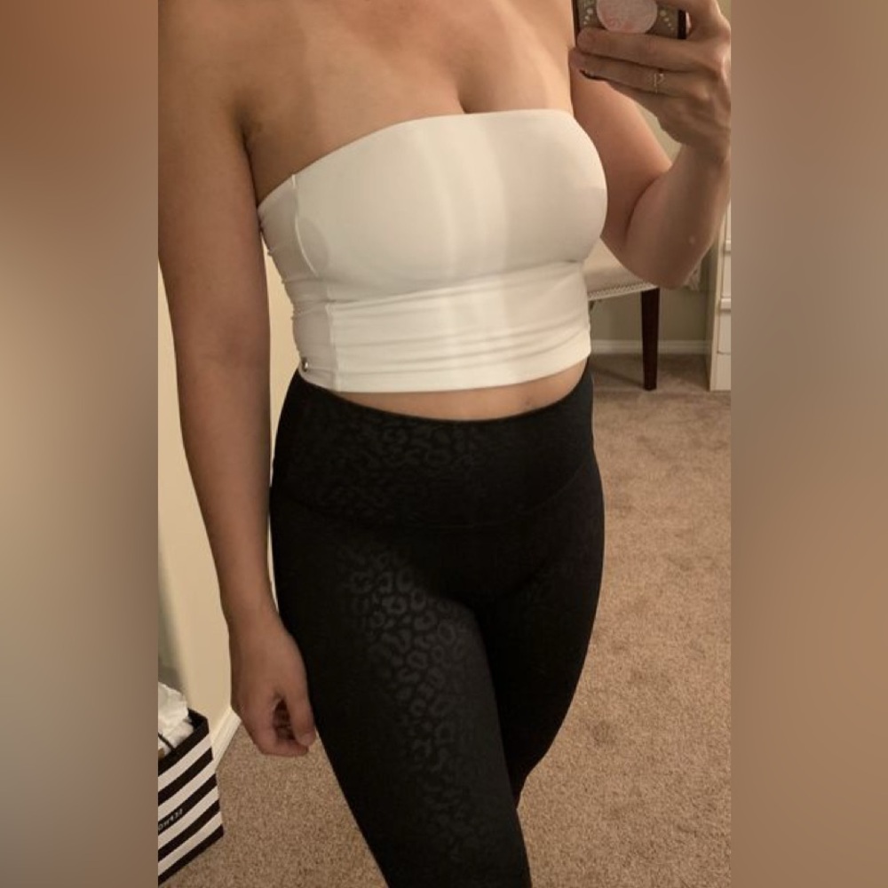 Buffbunny White Tube Top